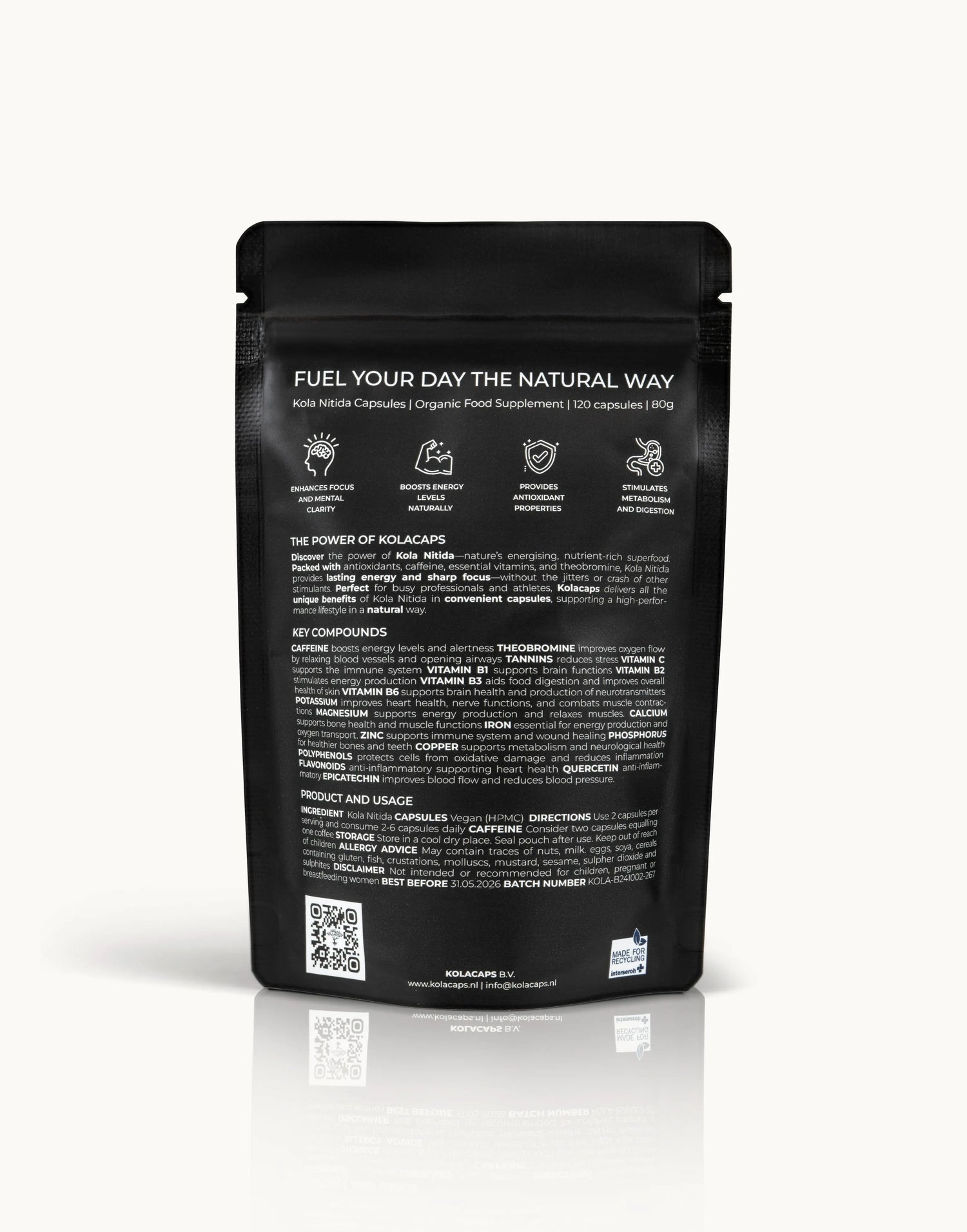 Kola nitida capsules Kolacaps